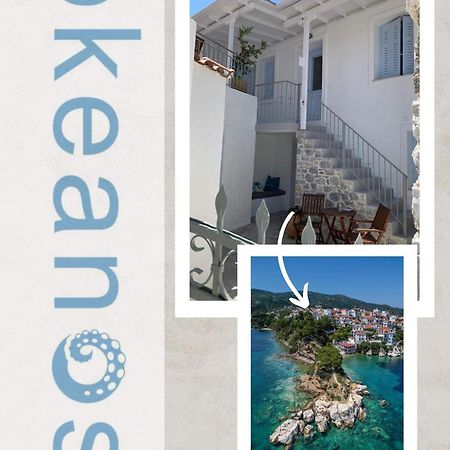Okeanos Apartment Skiathos Town Bagian luar foto