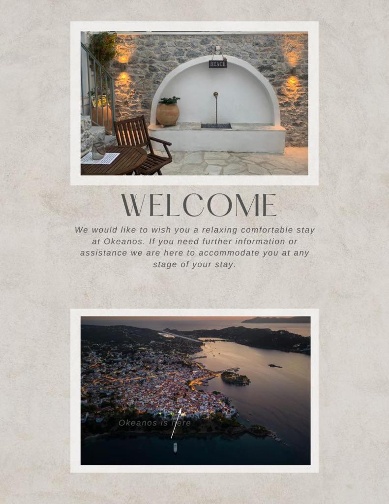 Okeanos Apartment Skiathos Town Bagian luar foto