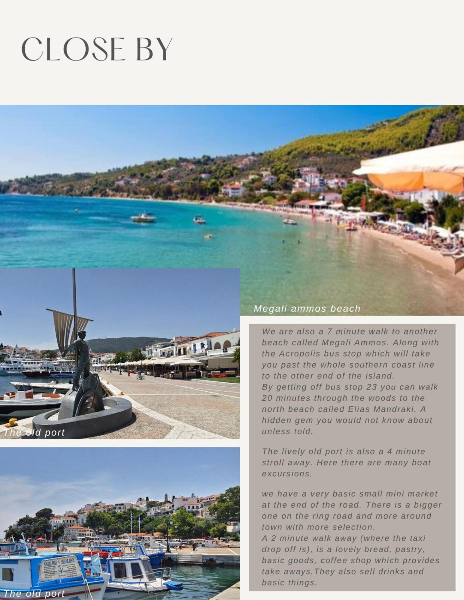Okeanos Apartment Skiathos Town Bagian luar foto
